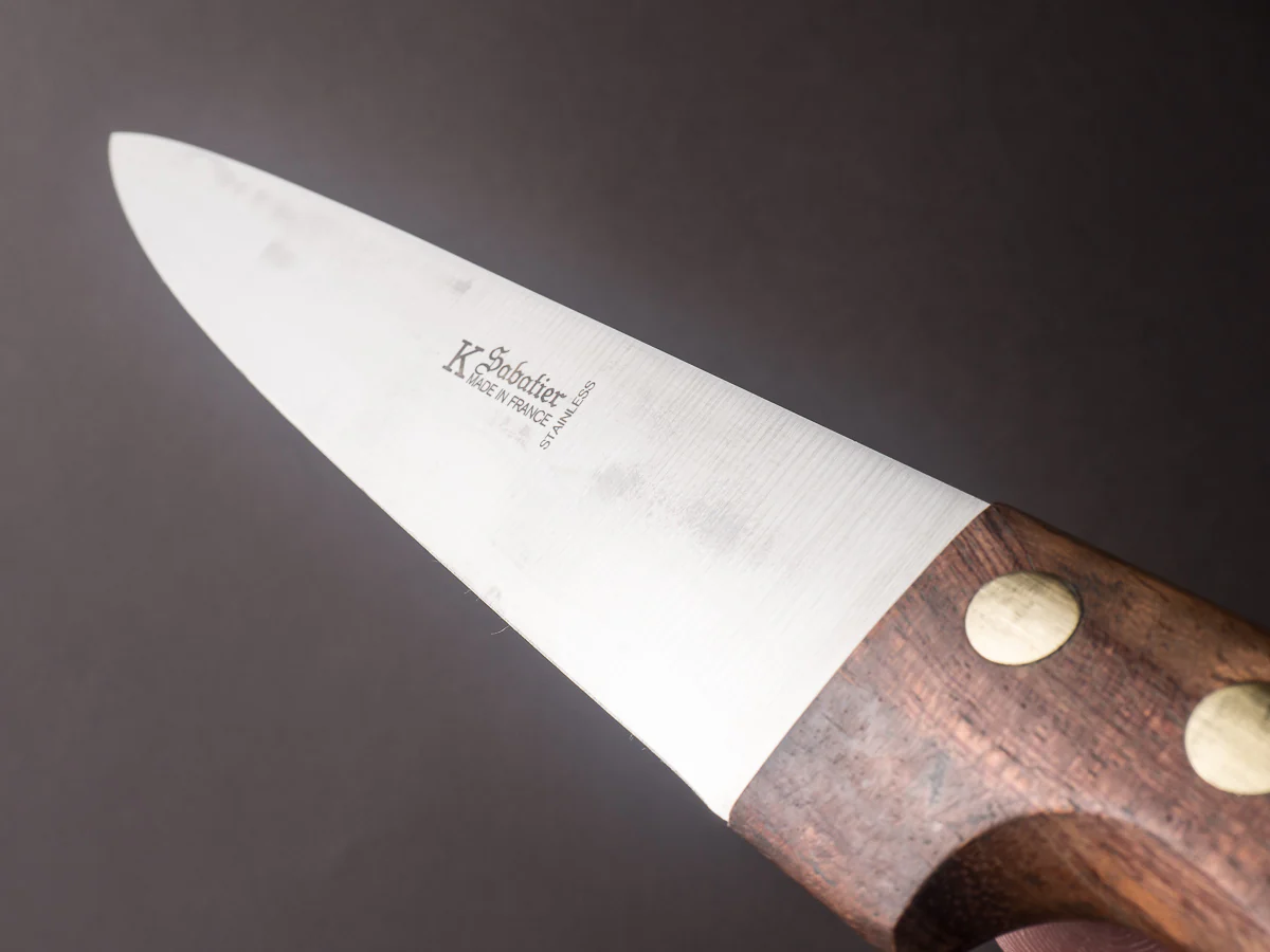 K Sabatier - Old Butcher - 8.5" Saigner Butcher - Rosewood Handle - Image 10