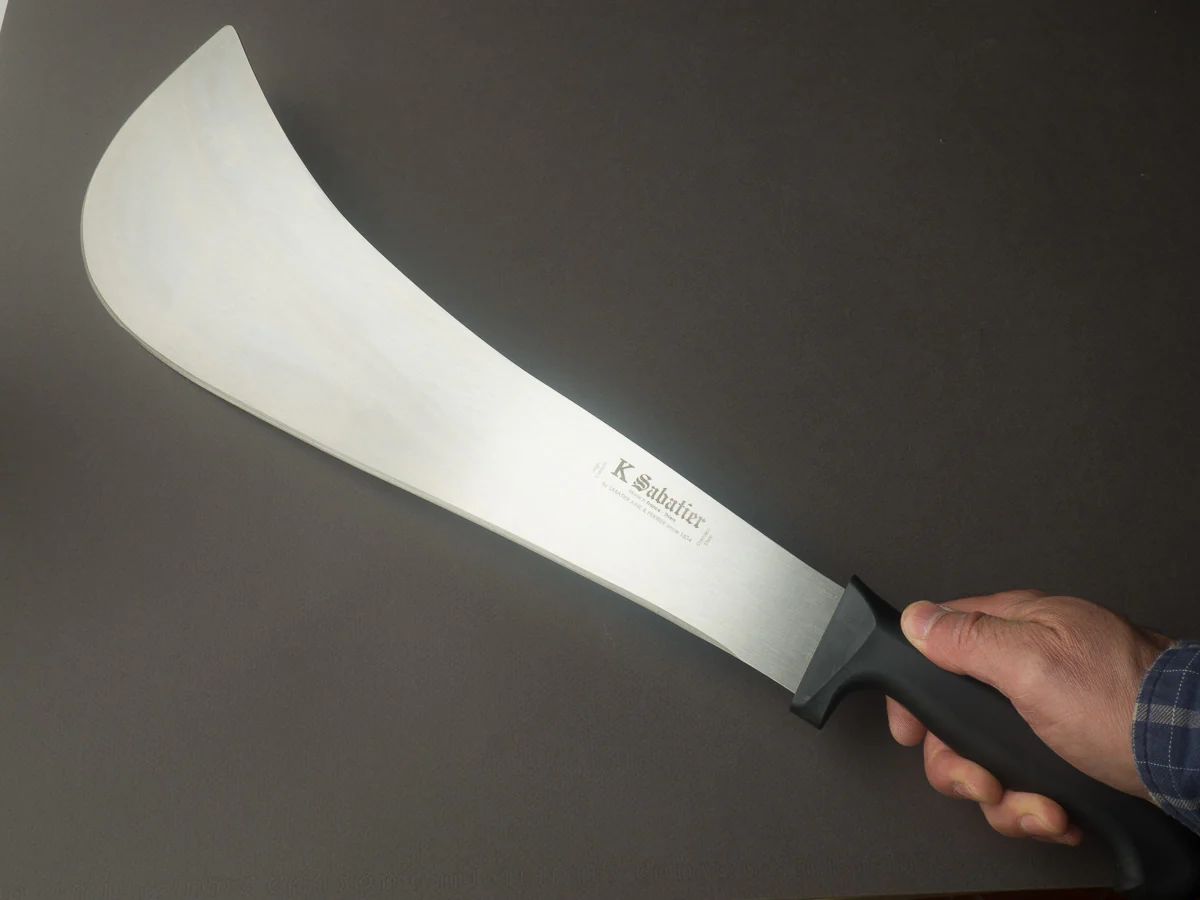 K Sabatier -  Fish Butcher - Stainless - "Wide Round" - 15" - Western Handle - Image 5