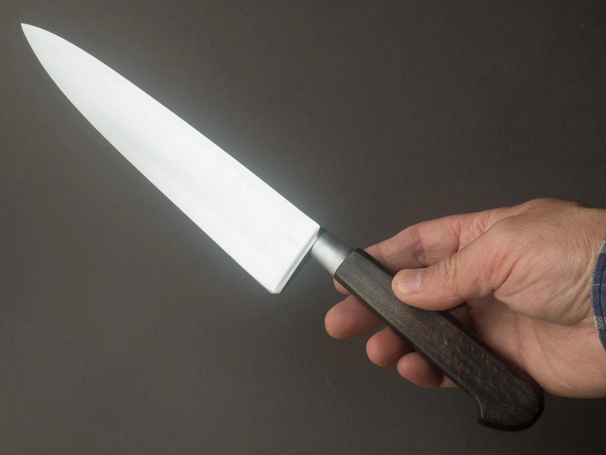 K Sabatier - Vintage Nogent - 8" Chef - Black Wood - Image 5