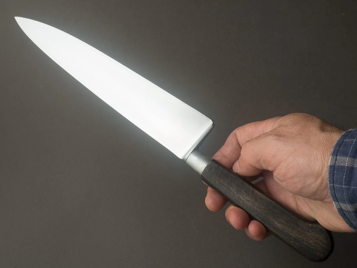 K Sabatier - Vintage Nogent - 8" Chef - Black Wood - Image 6