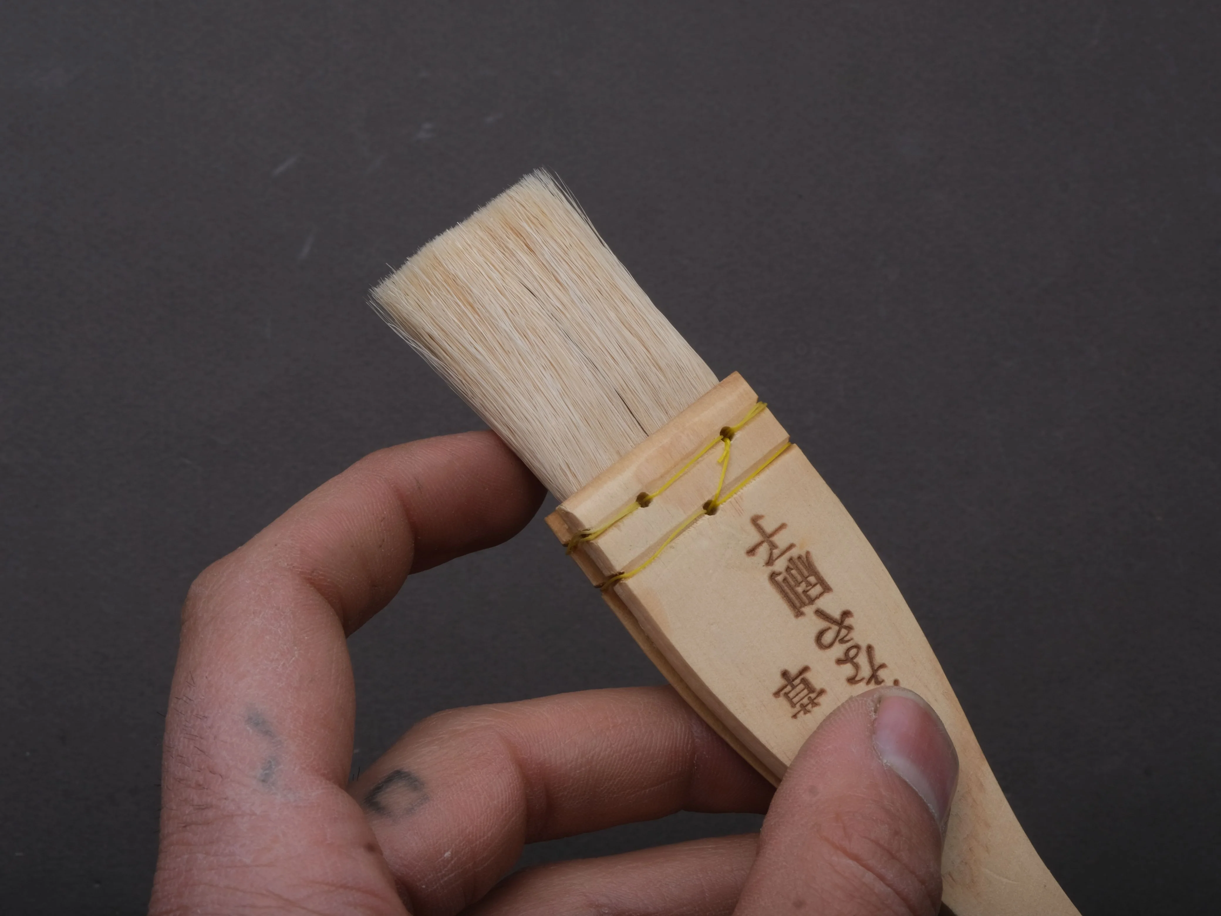 Kanaya - Cooking Brush - 30mm - Short - Goat Hair - Image 3
