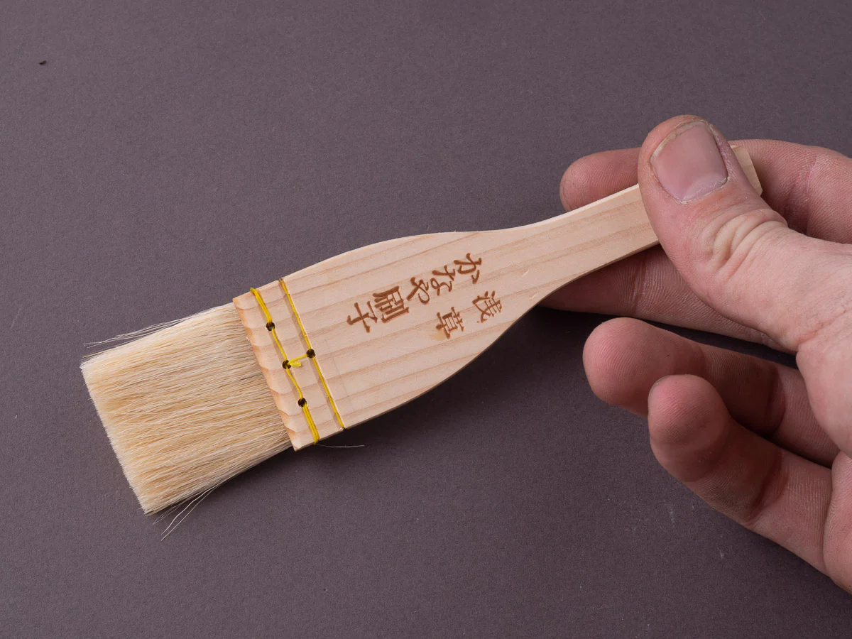 Kanaya - Cooking Brush - 36mm - Short - Goat Hair - Image 3