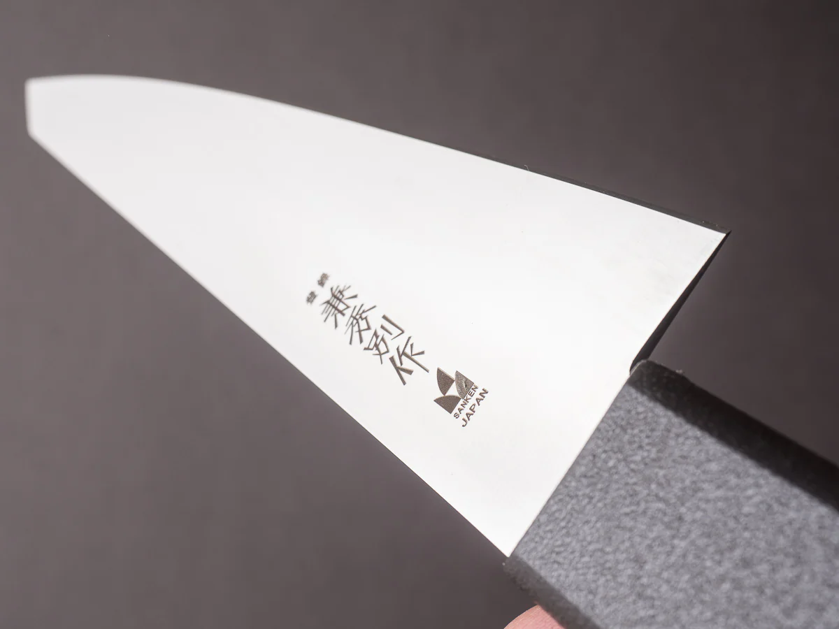 Kanehide - Bessaku - Stainless - 180mm - Honesuki Kaku - Elastomer Handle - Image 10
