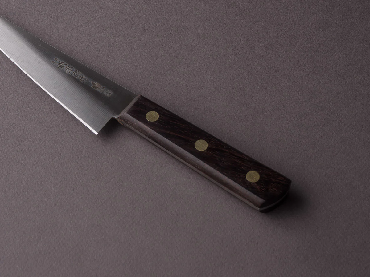 Kanehide - Bessaku - Stainless - Left-Handed - 150mm Honesuki Kaku - Western Handle - Image 4