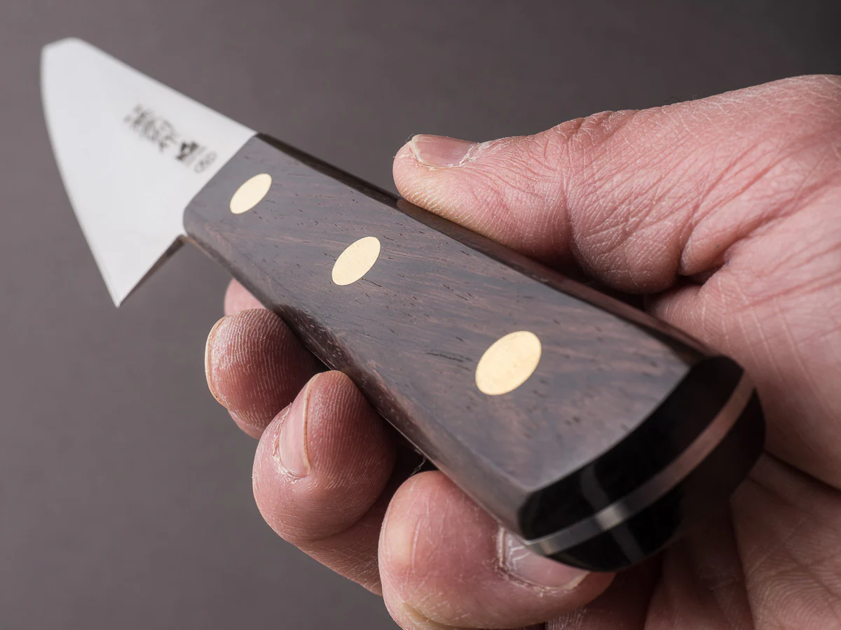 Kanehide - Bessaku - Stainless - Left-Handed - 150mm Honesuki Kaku - Western Handle - Image 9