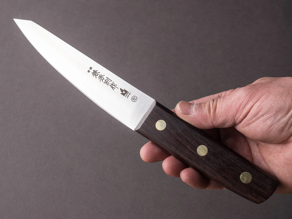 Kanehide - Bessaku - Stainless - Left-Handed - 150mm Honesuki Maru - Western Handle - Image 5