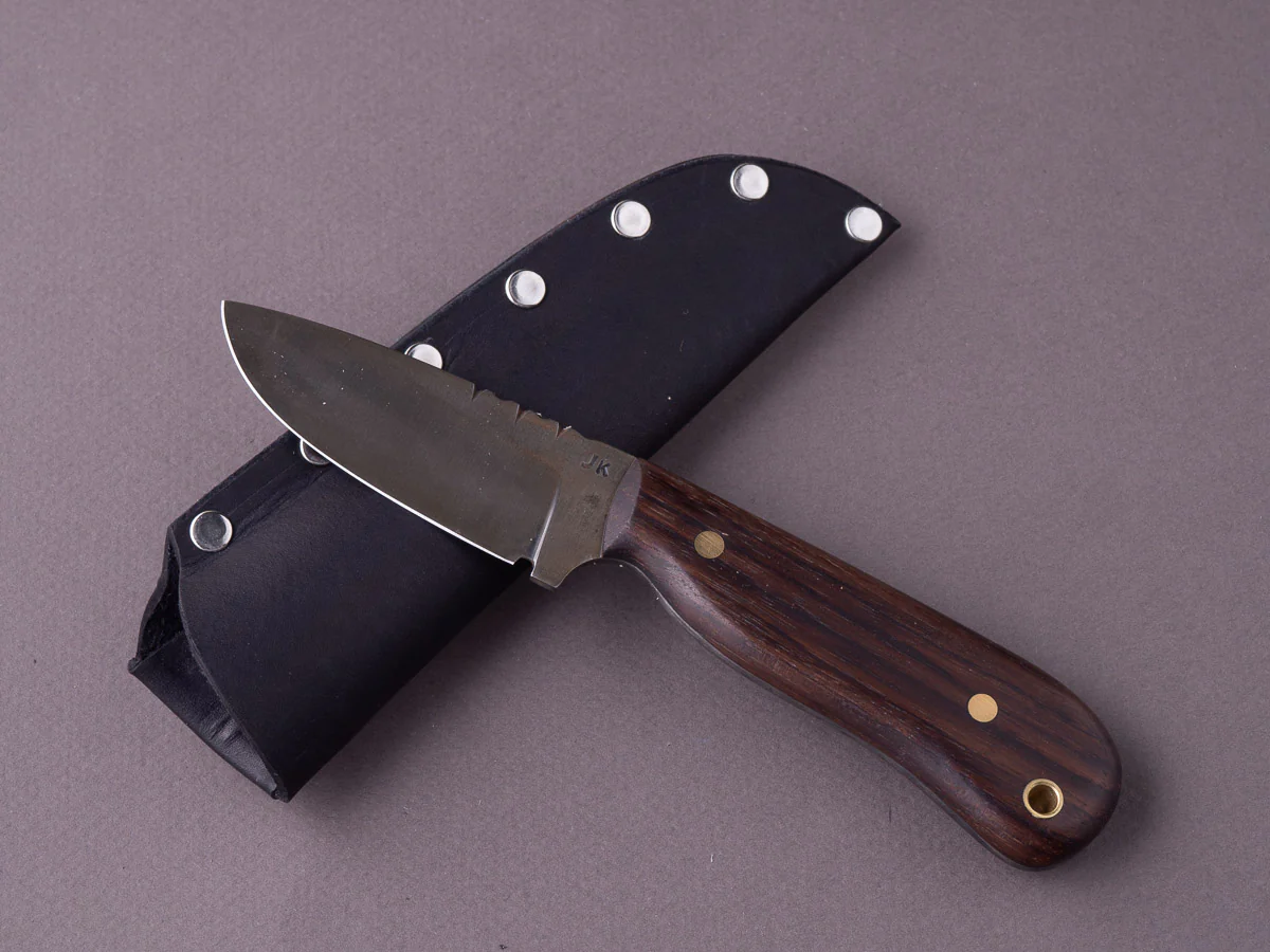 Jordan Kepler - Fixed Blade - 80CRV2 - Ridge Runner - Rosewood Handle