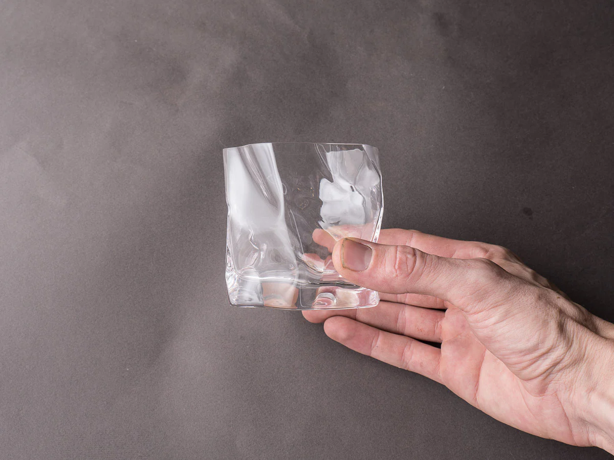 Kimura Glass - Crumple - 10oz - Old Fashioned - Image 2