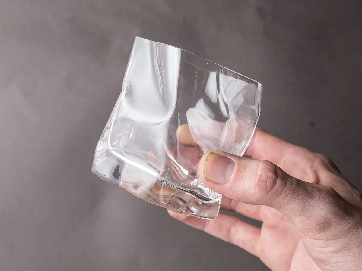 Kimura Glass - Crumple - 10oz - Old Fashioned - Image 4