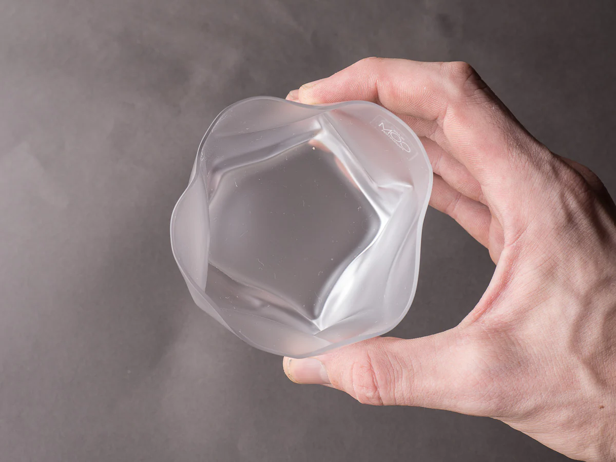 Kimura Glass - Crumple - 10oz - Old Fashioned - Frosted - Image 3