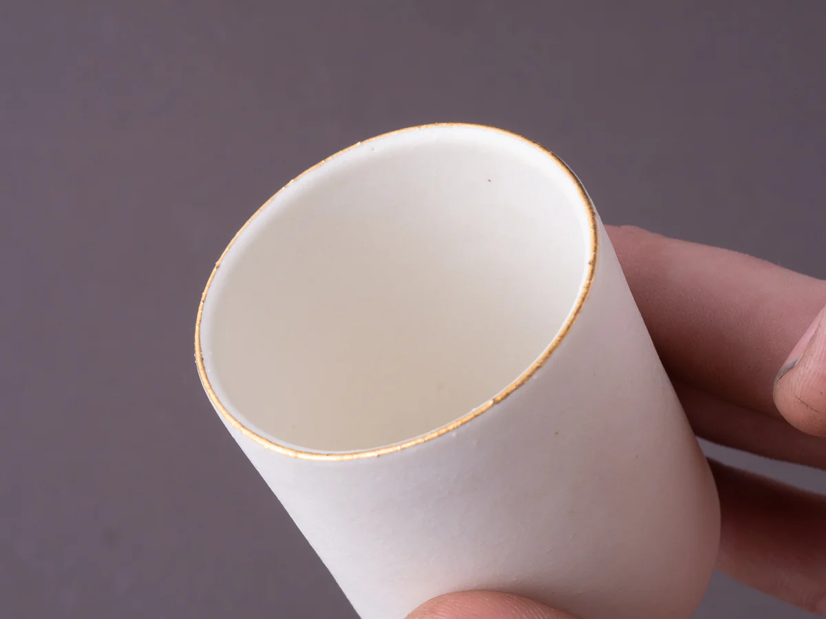 Kimura Glass - Kodama Toki - Porcelain - 2oz - S50 Gold - Image 6