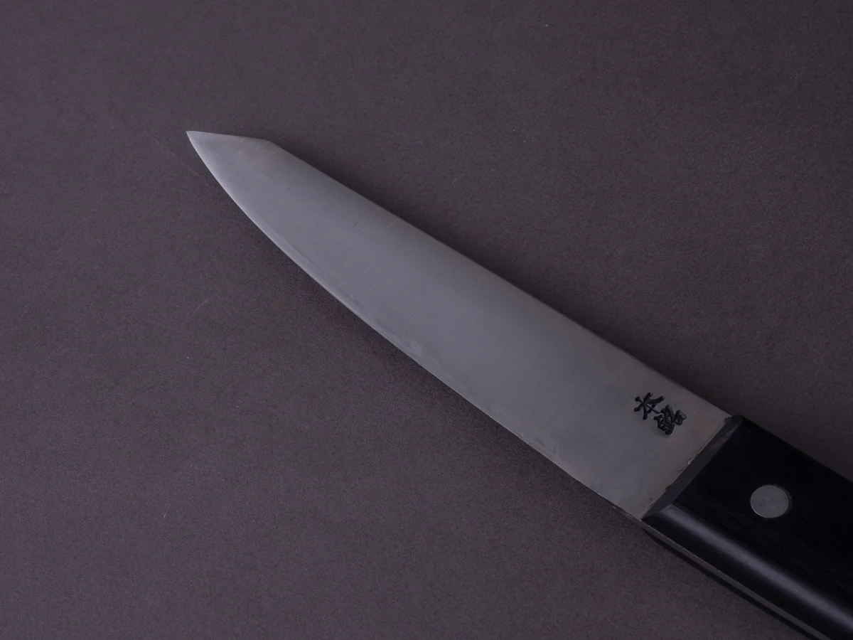 Goko Hamono - Kogetsu - Carbon - 150mm Honesuki Maru - Pakka Western Handle - Image 4
