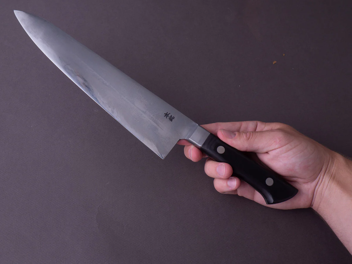 Goko Hamono - Kogetsu - Mono SK - 240mm - Gyuto - Western Handle - Image 7