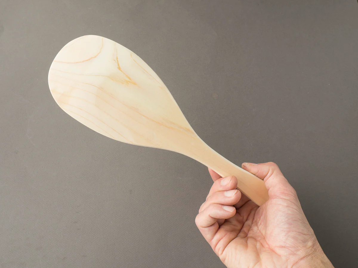 Komon - Hinoki Rice Scooper - Extra Large - Image 4