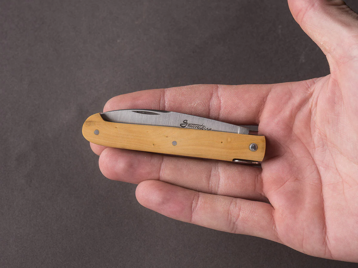 Laguiole en Aubrac - Folding Knife - 9cm Sauveterre - Spring Lock - Boxwood - Image 3
