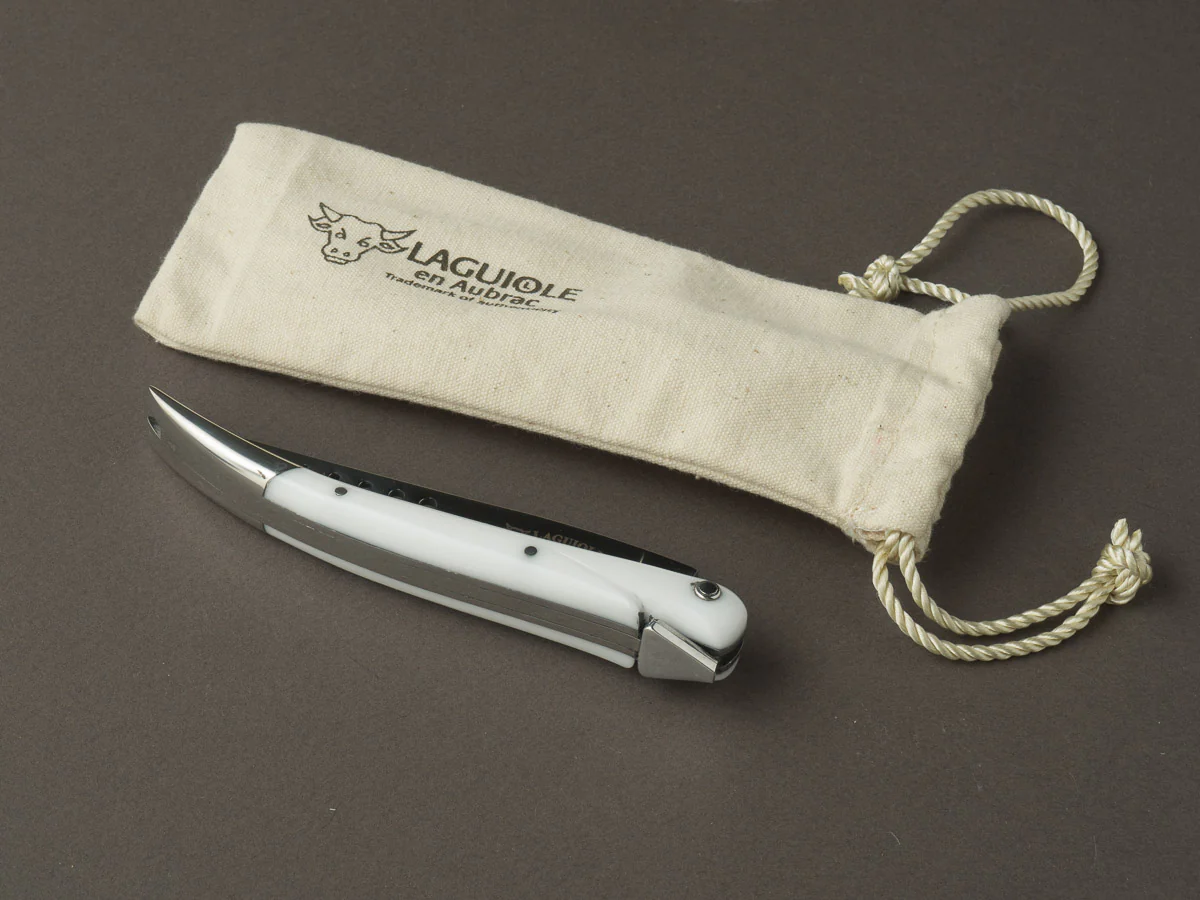 Laguiole en Aubrac - Folding/Pocket Knife - 12cm Laguiole - Concorde White - Image 7