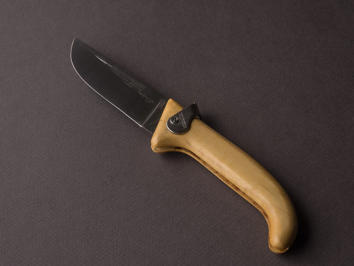 Lepine - Folding Knife - Le Morezien 80mm - Securizoux Lock - Boxwood Tree Handle - Image 2