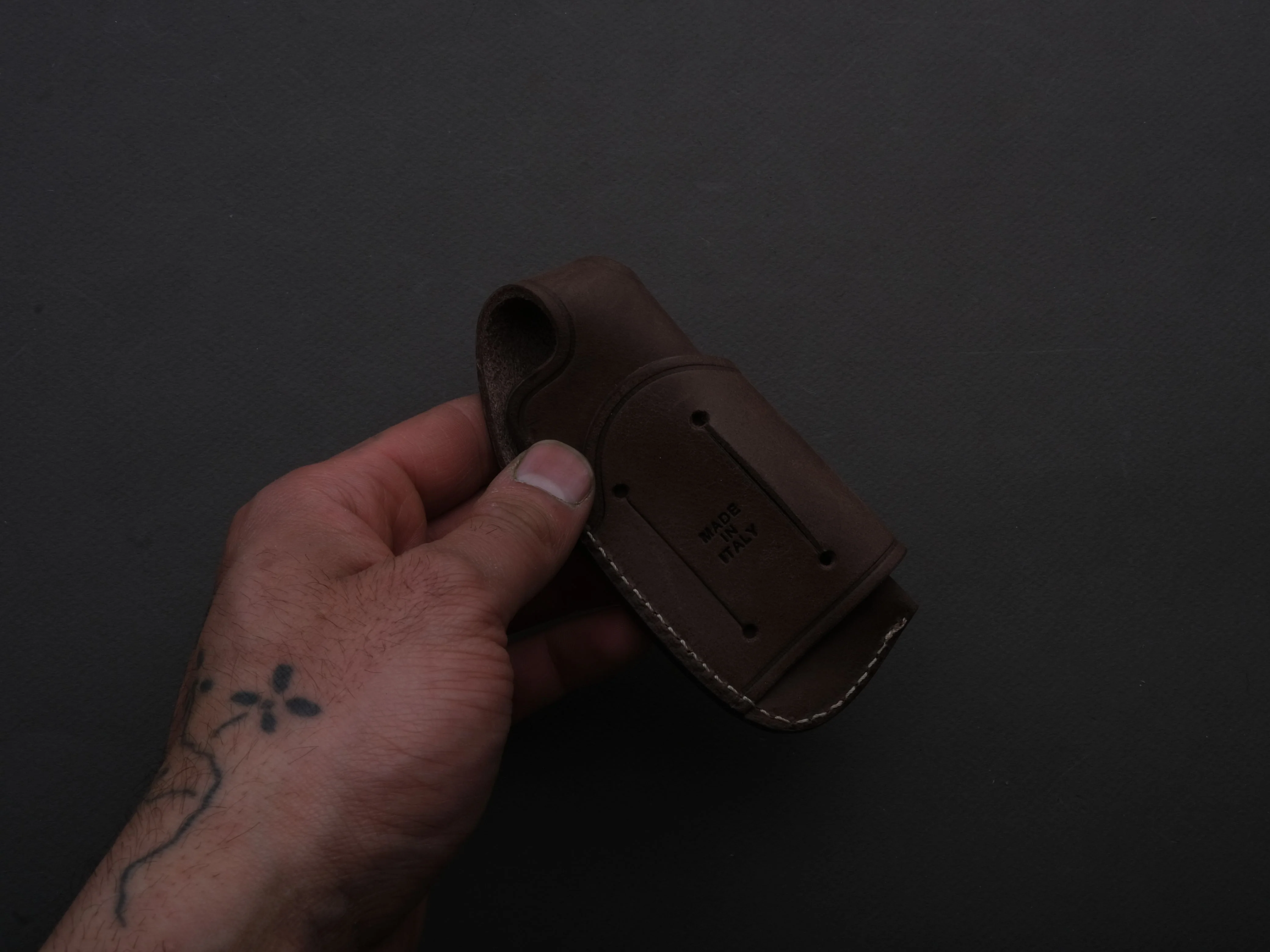 lionSTEEL - Belt Pouch - Vertical/Horizontal - Small - Brown Leather - Image 3
