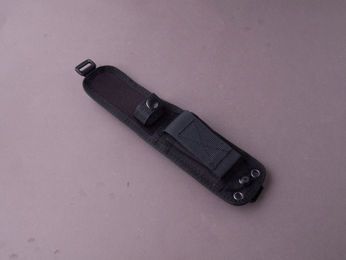 lionSTEEL - Fixed Blade - M5 - Sleipner - 110mm - Black G10 - Leather Sheath - Image 7