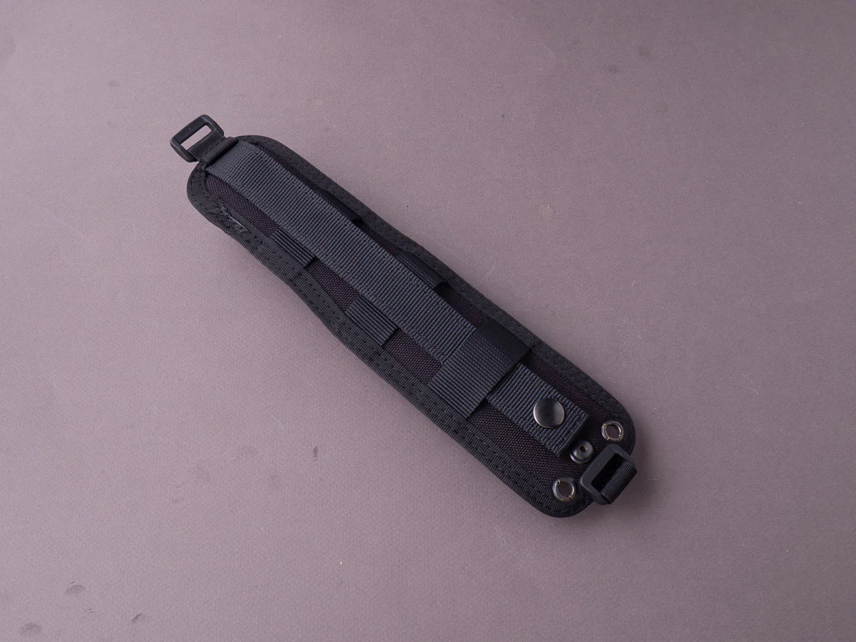 lionSTEEL - Fixed Blade - M5 - Sleipner - 110mm - Black G10 - Leather Sheath - Image 8