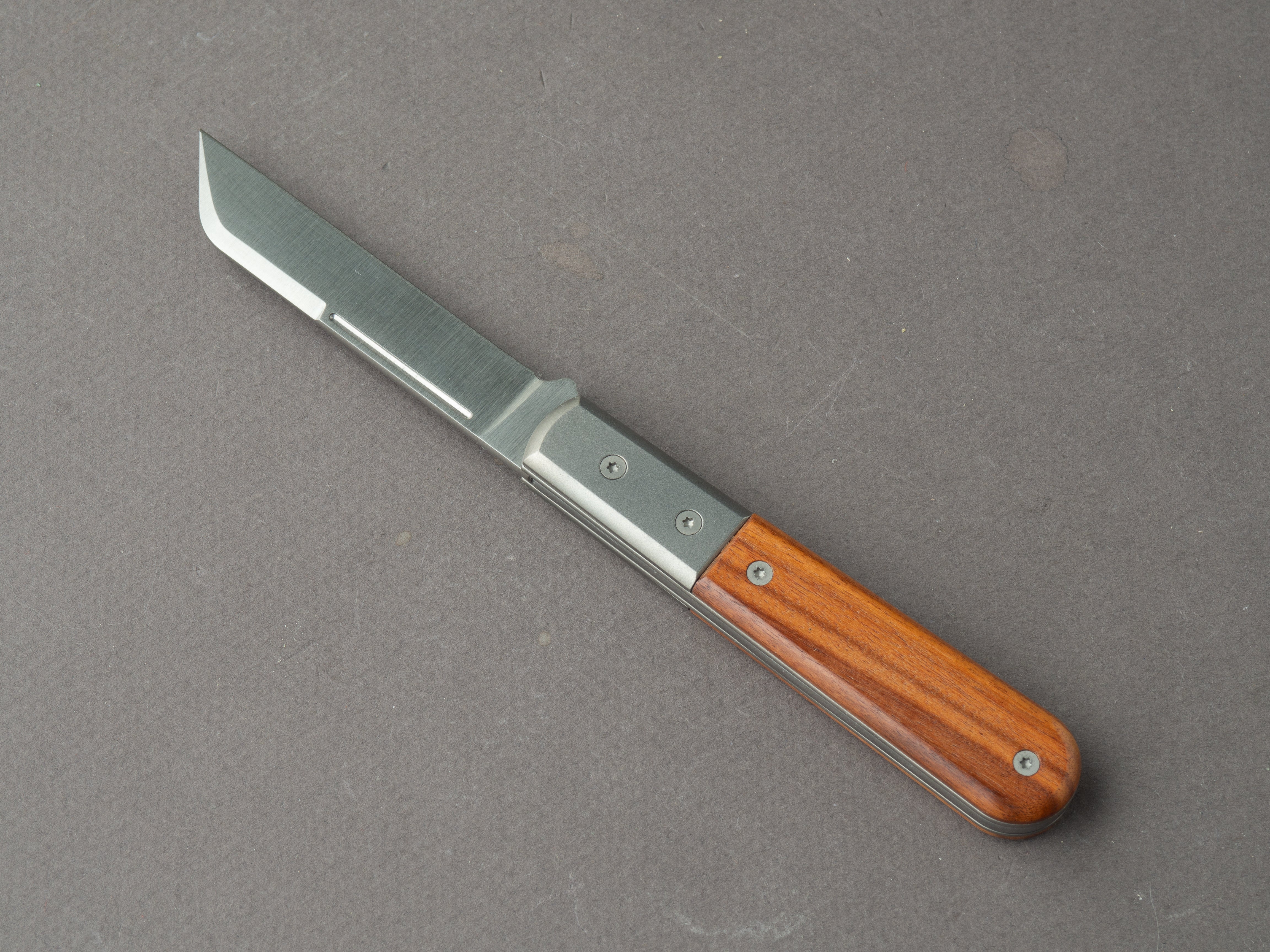 lionSTEEL - Folding Knife - Barlow - Dom - 65mm - M390 - Slip Joint - Santos Mahogany Handle - Image 3