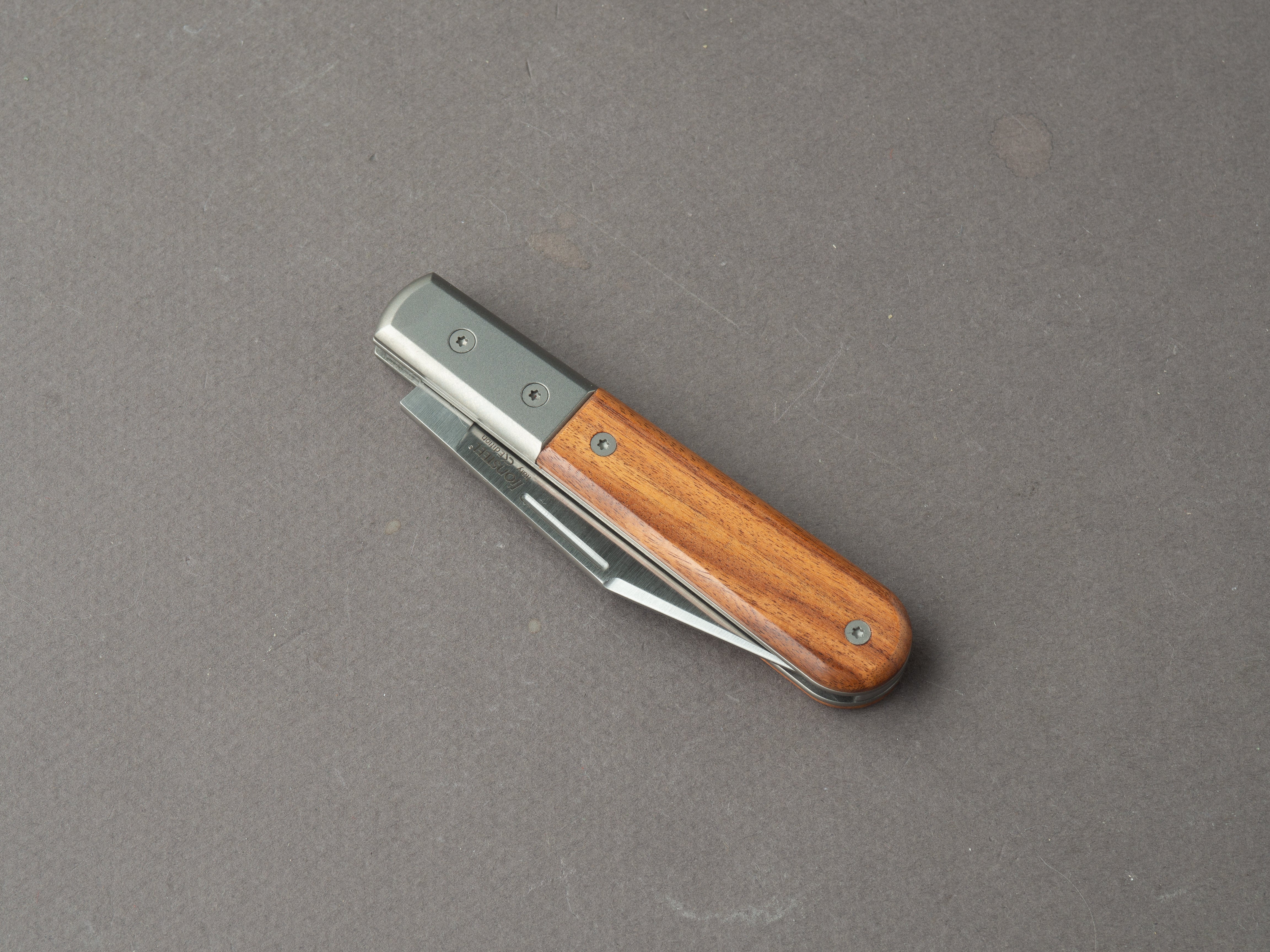 lionSTEEL - Folding Knife - Barlow - Shuffler - 65mm - M390 - Slip Joint - Santos w/ Metal Bolster - Image 5