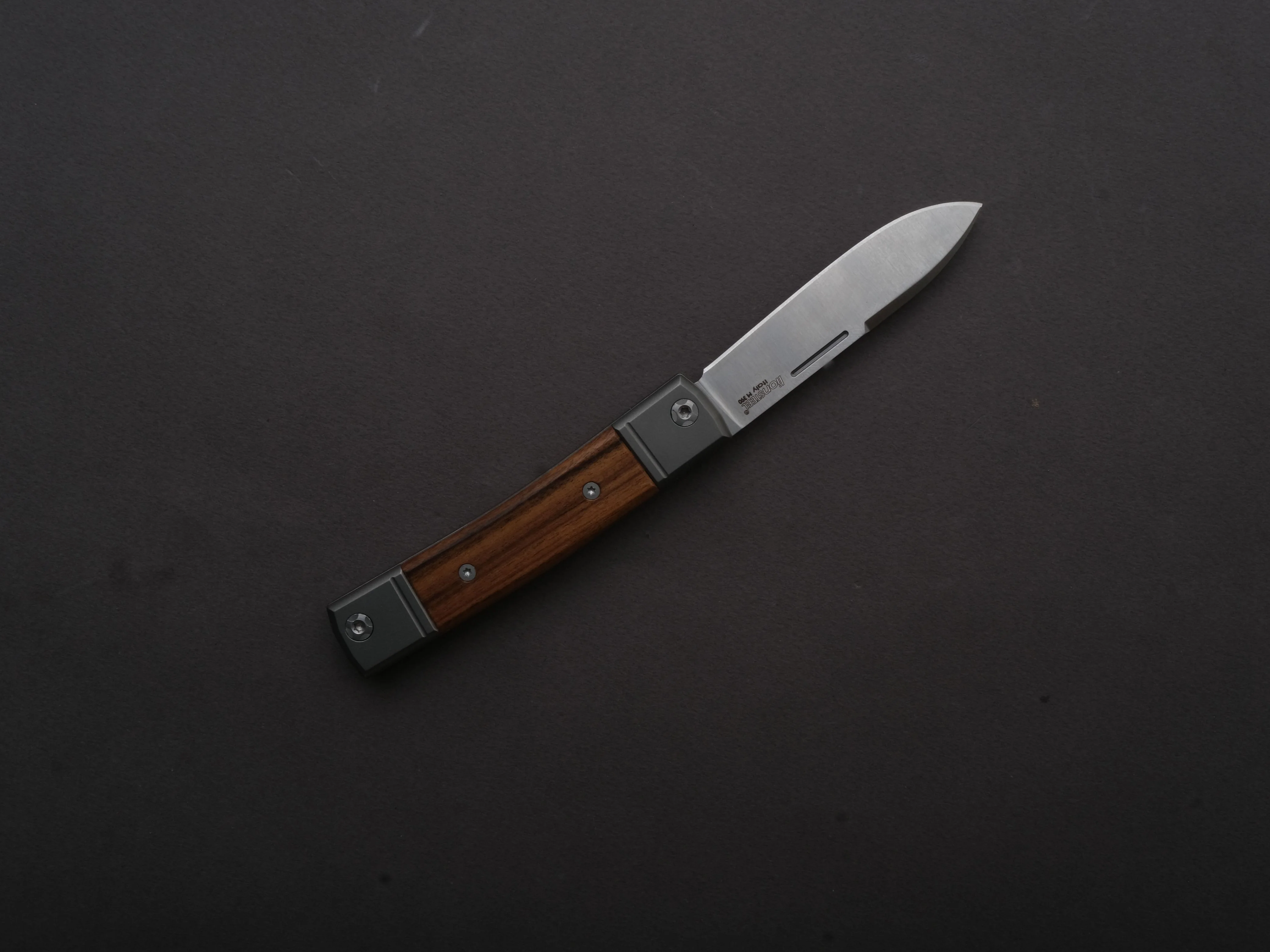 lionSTEEL - Folding Knife - bestMAN - Drop Point - 71mm - M390 - Slip Joint - Santos - Image 2