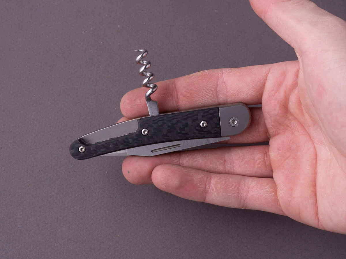 lionSTEEL - Folding Knife - Jack 3 Piece - 77mm - M390 - Slip Joint - Carbon Fiber - Image 9