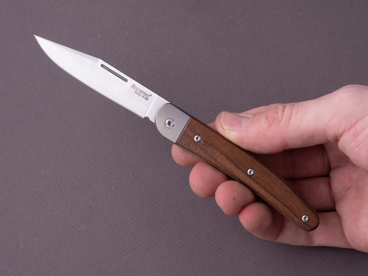 lionSTEEL - Folding Knife - Jack - 77mm - M390 - Slip Joint - Santos Mahogany - Image 6