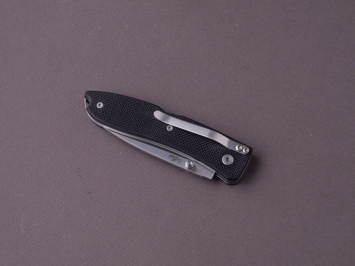 lionSTEEL - Folding Knife - Opera 74mm - D2 - Lock Back - Black G10 - Image 3