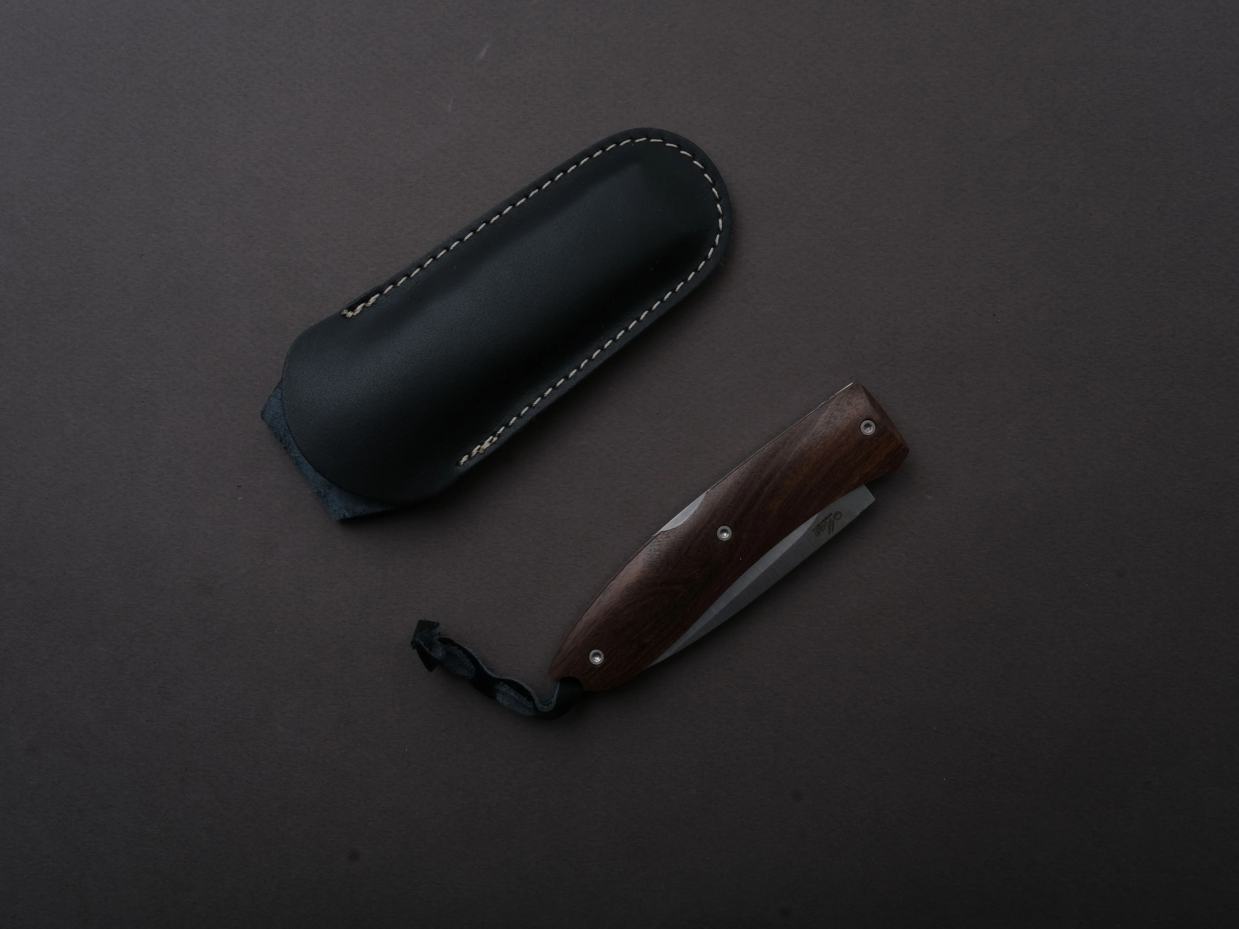 lionSTEEL - Folding Knife - Opera 74mm - D2 - Lock Back - Santos Wood - Image 3