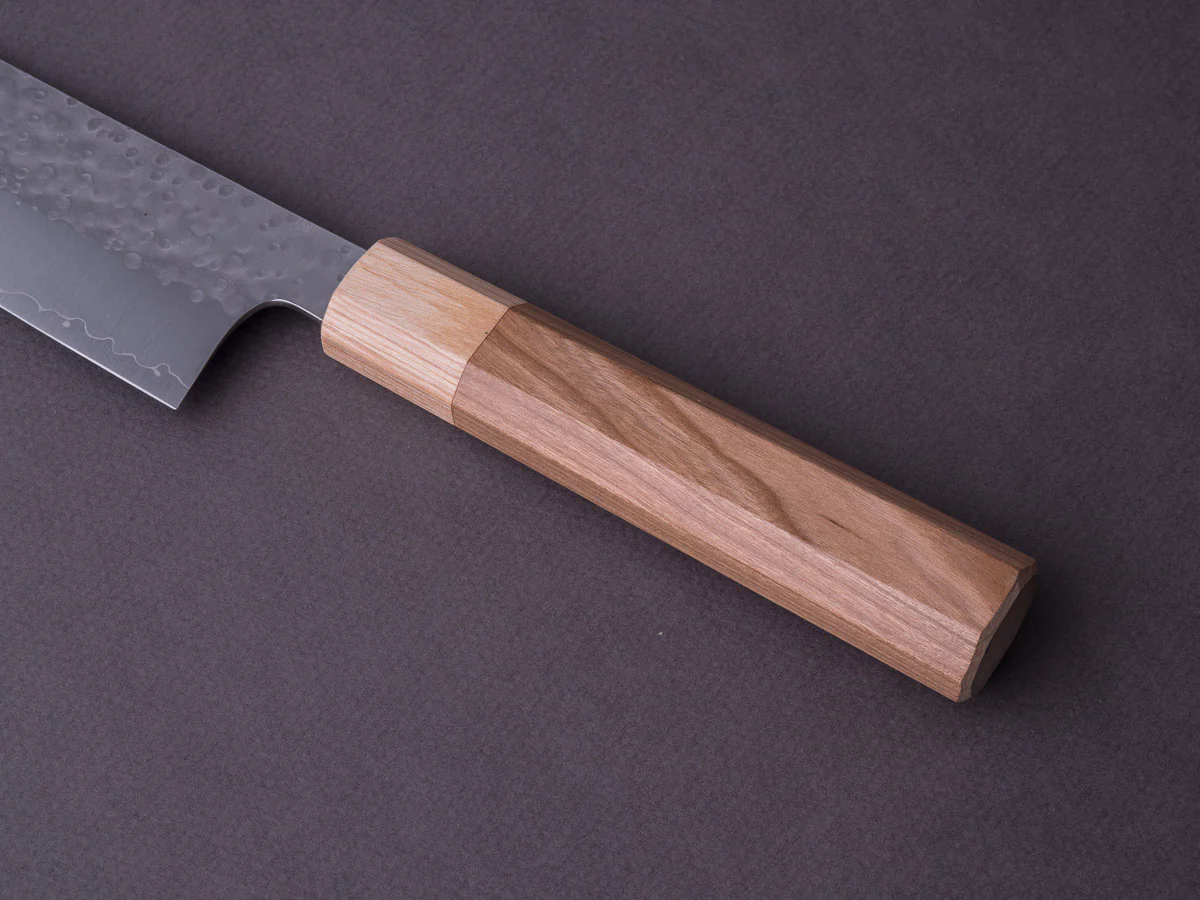 Makoto Kurosaki - Sakura SG2 - 180mm Bunka - Cherry Wood Handle - Image 5