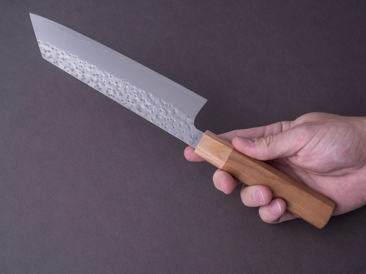 Makoto Kurosaki - Sakura SG2 - 180mm Bunka - Cherry Wood Handle - Image 8