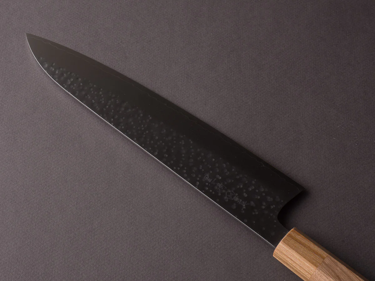 Makoto Kurosaki - Sakura - Tsuchime - SG2 - 240mm - Gyuto - Cherry Handle - Image 3