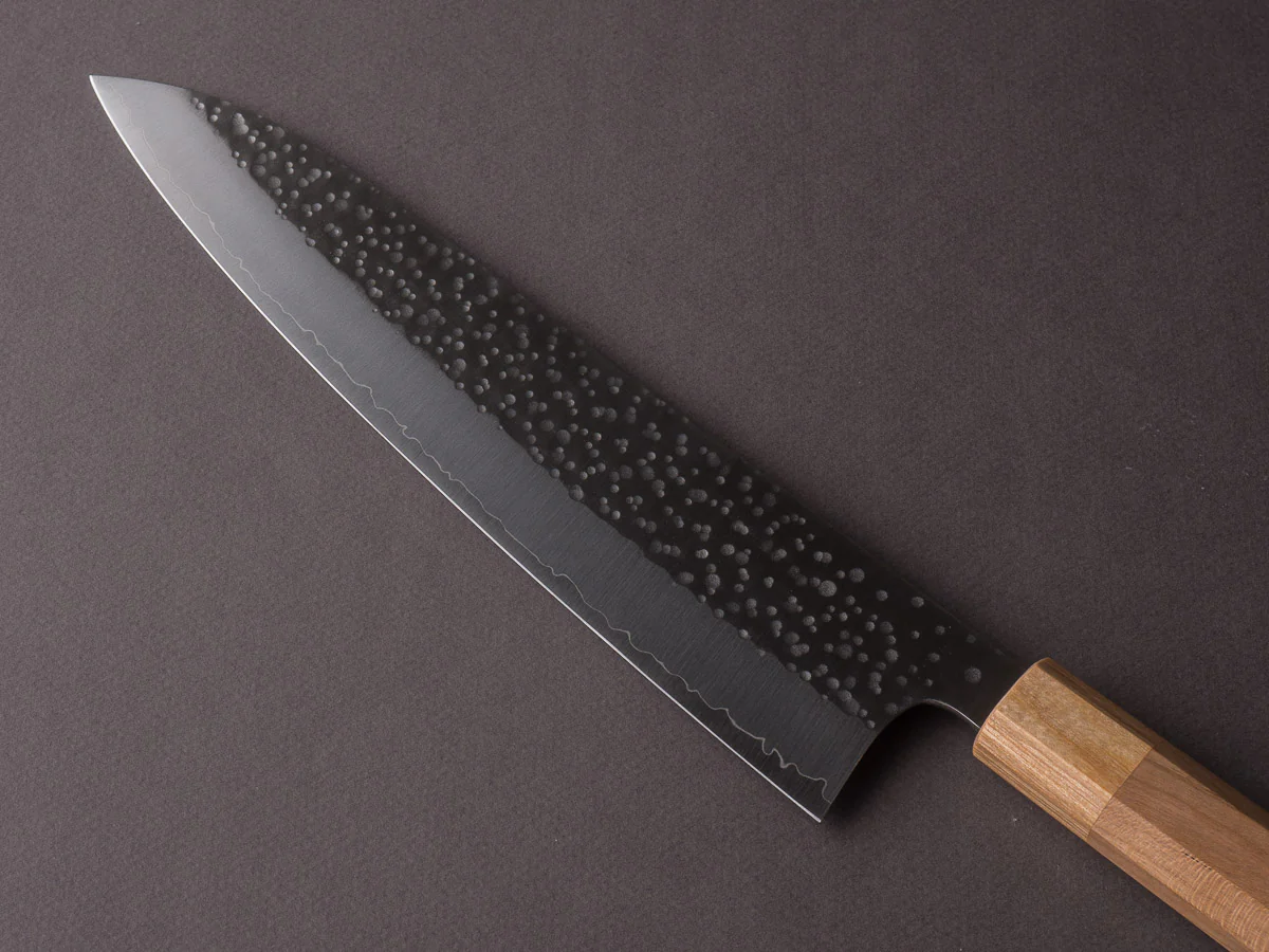 Makoto Kurosaki - Sakura - Tsuchime - SG2 - 240mm - Gyuto - Cherry Handle - Image 4