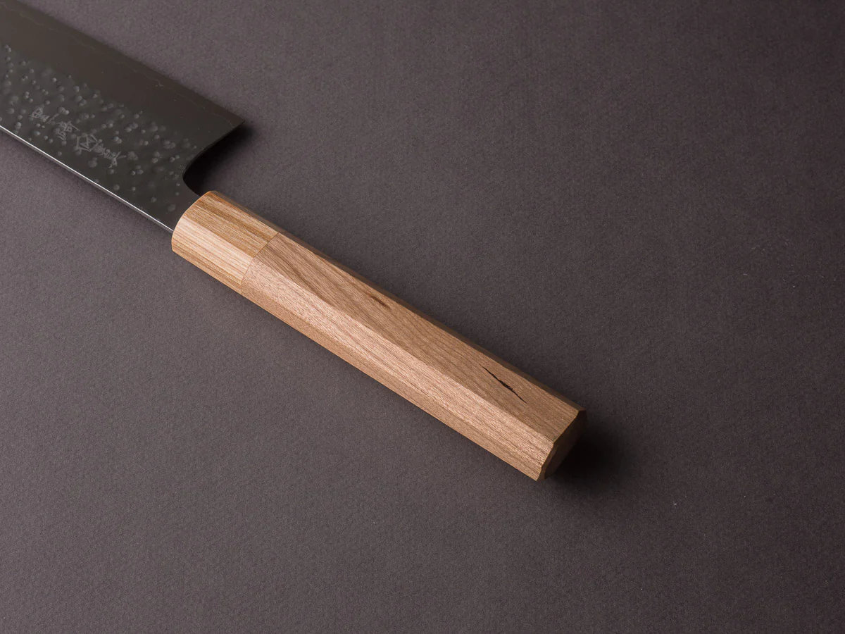 Makoto Kurosaki - Sakura - Tsuchime - SG2 - 240mm - Gyuto - Cherry Handle - Image 5