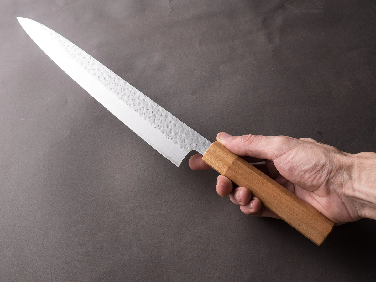Makoto Kurousaki - Sakura SG2 - 270mm Sujihiki - Cherry Wa Handle - Image 5