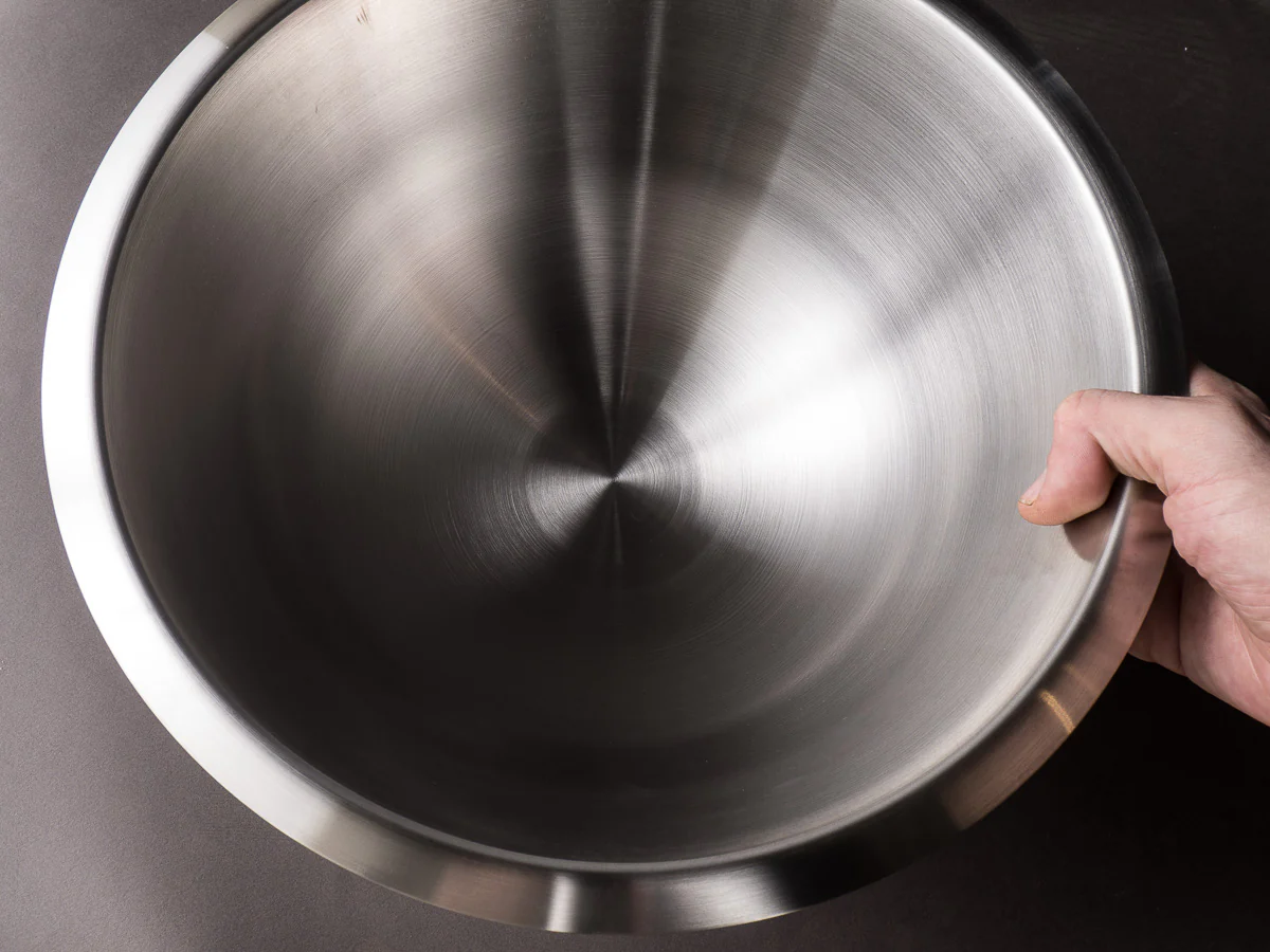 Matfer Bourgeat - Hemispherical Stainless Steel Mixing Bowl - 12" - Image 4