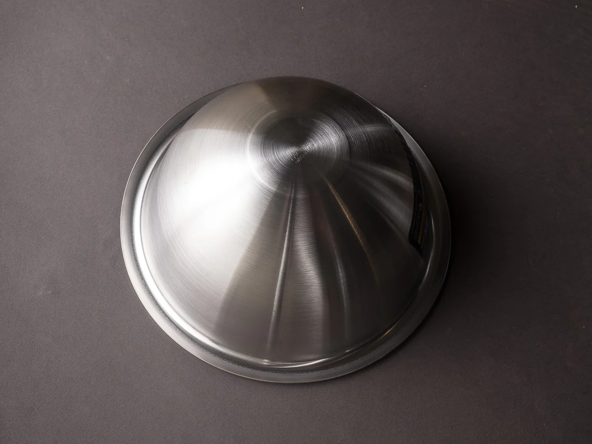 Matfer Bourgeat - Hemispherical Stainless Steel Mixing Bowl - 8" - Image 2