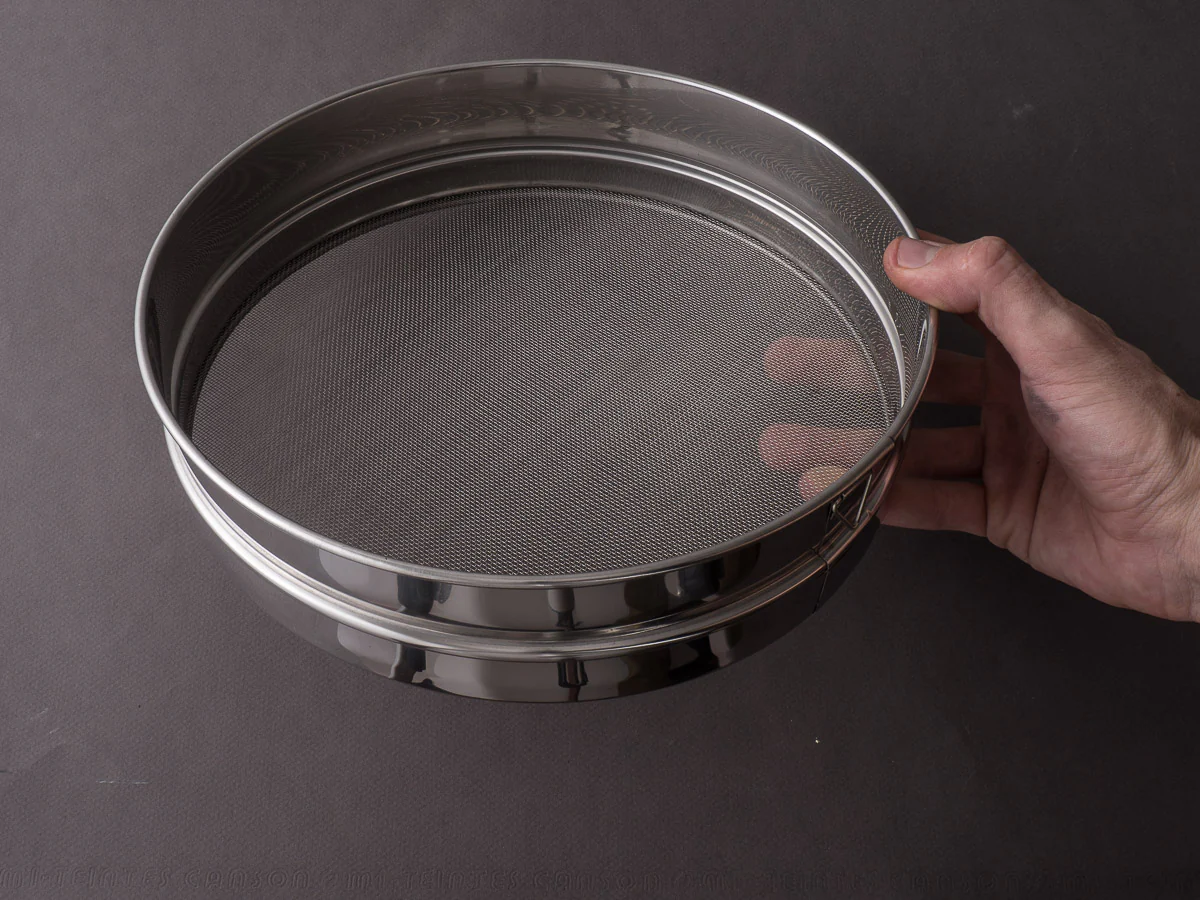 Matfer Bourgeat - Tammis/Sifter - Set of 3 - Metal Ring - Image 2