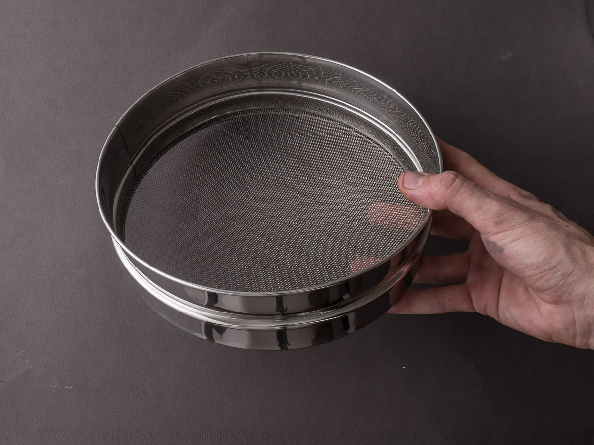 Matfer Bourgeat - Tammis/Sifter - Set of 3 - Metal Ring - Image 3