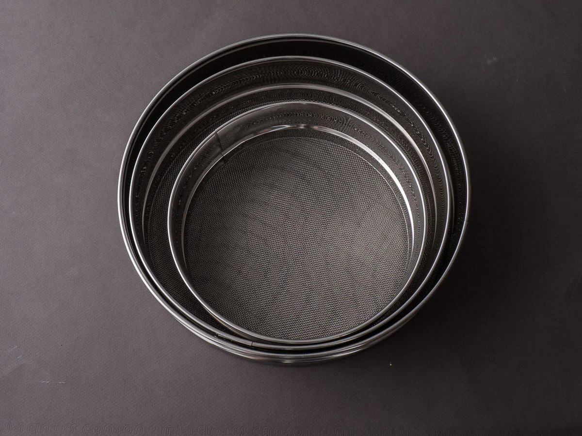 Matfer Bourgeat - Tammis/Sifter - Set of 3 - Metal Ring - Image 5