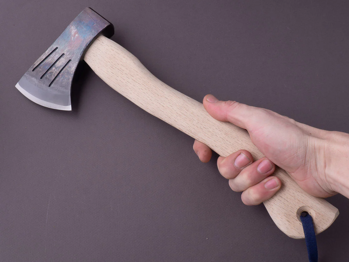 Mizuno - Hand Axe - 450g - Curved Oak Handle - Image 3
