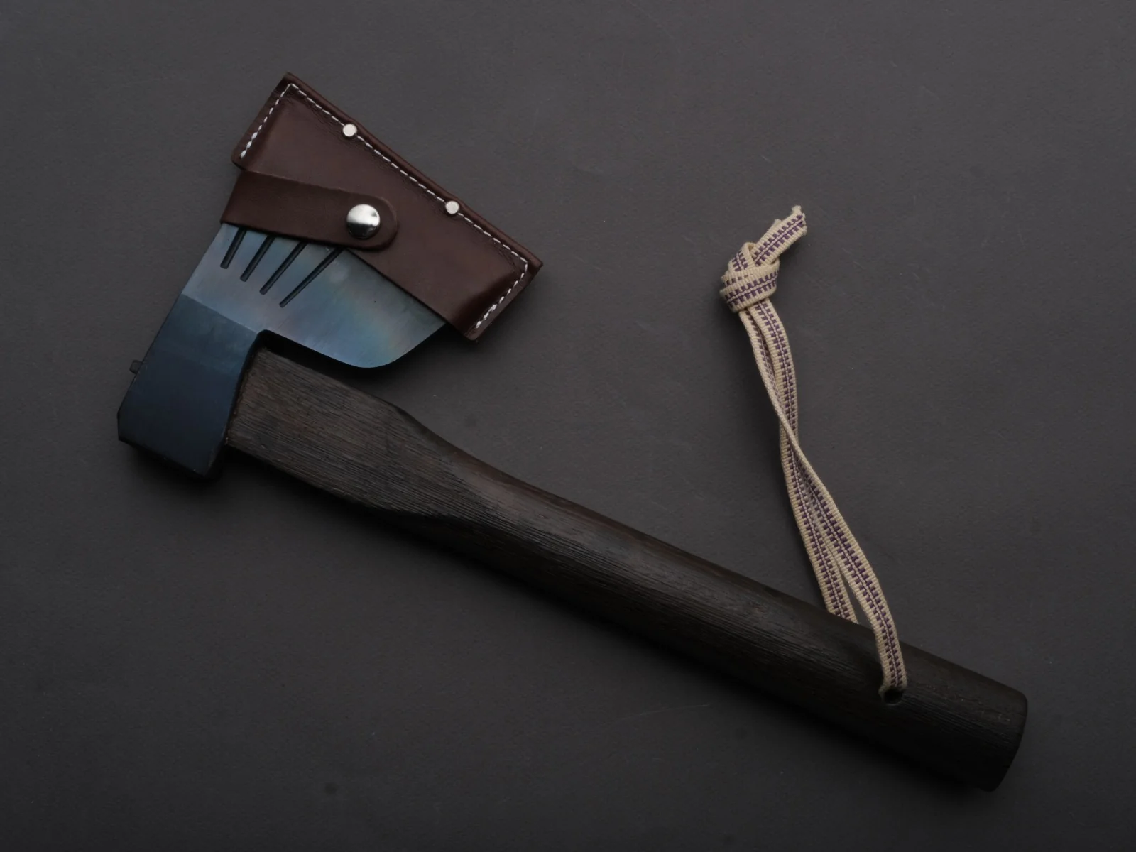 Mizuno - Warikomi Bakin Axe - 450g - Straight Burnt Oak Handle - Image 5