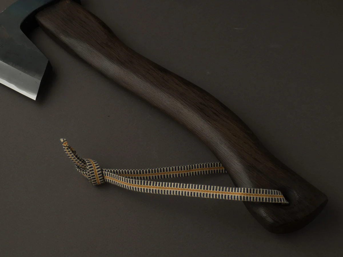 Mizuno - Warikomi Jikata Axe - 570g - Curved Burnt Oak Handle - Image 5
