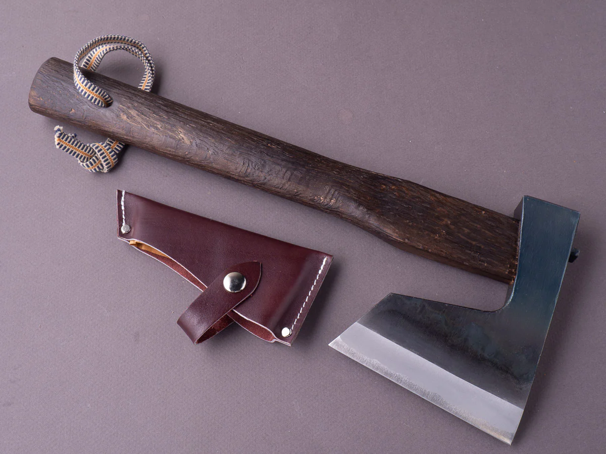 Mizuno - Warikomi Jikata Masakari Axe - 570g - Straight Burnt Oak Handle