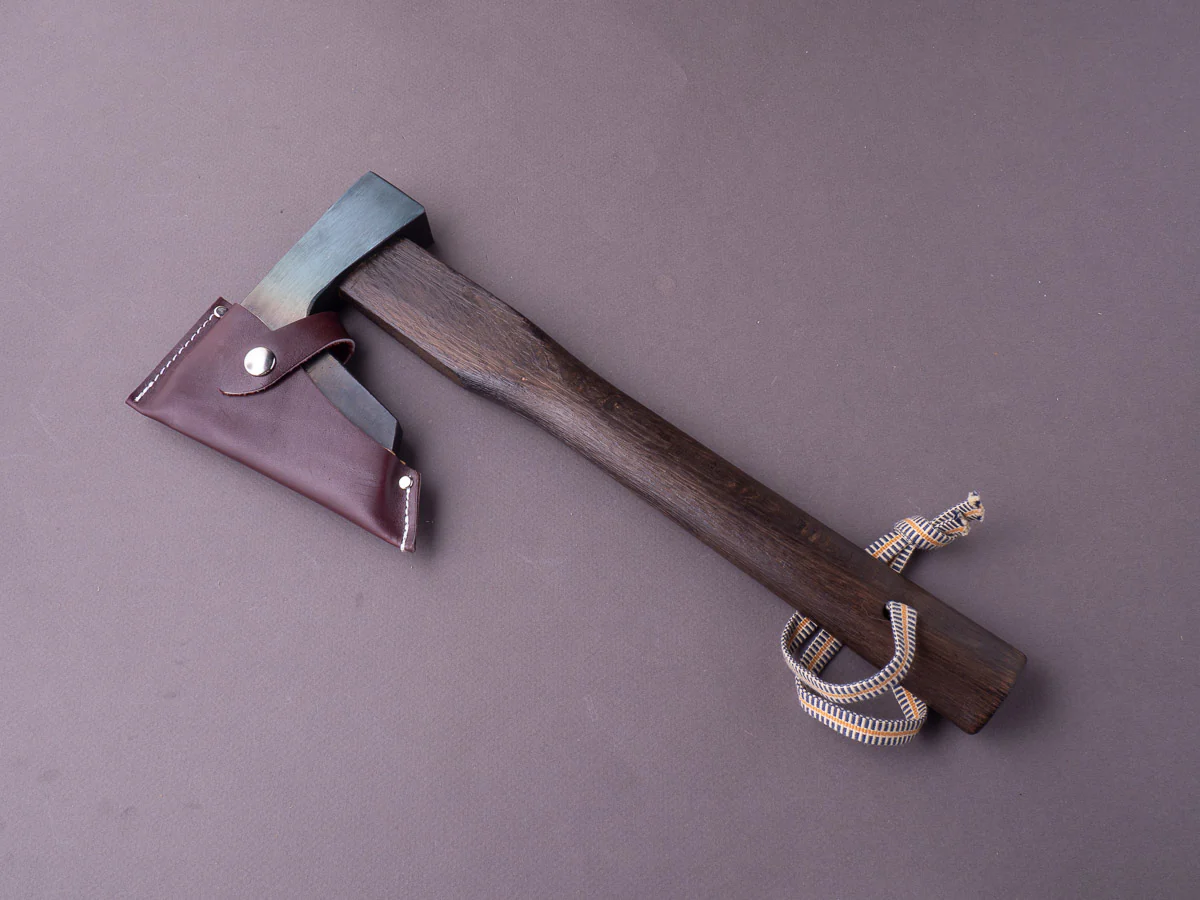 Mizuno - Warikomi Jikata Masakari Axe - 570g - Straight Burnt Oak Handle - Image 2