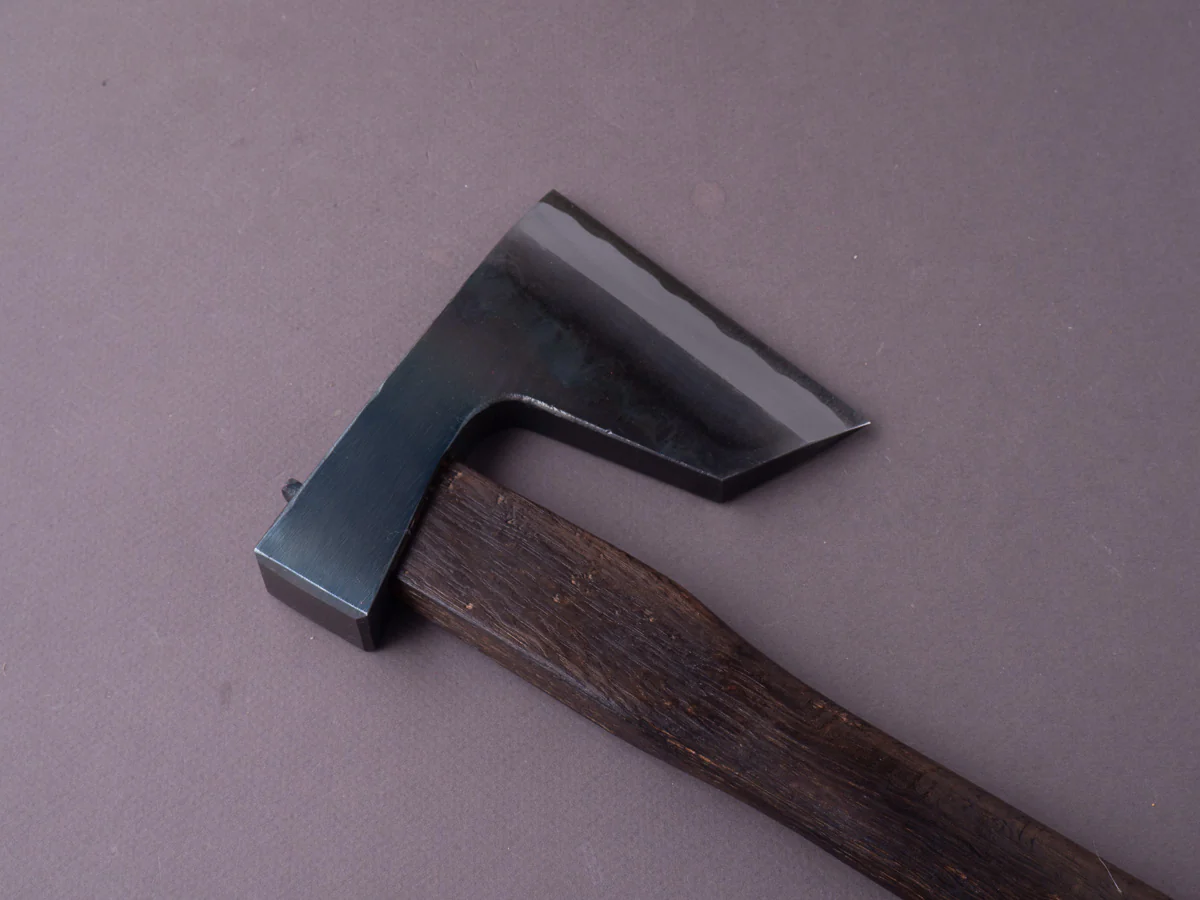 Mizuno - Warikomi Jikata Masakari Axe - 570g - Straight Burnt Oak Handle - Image 4