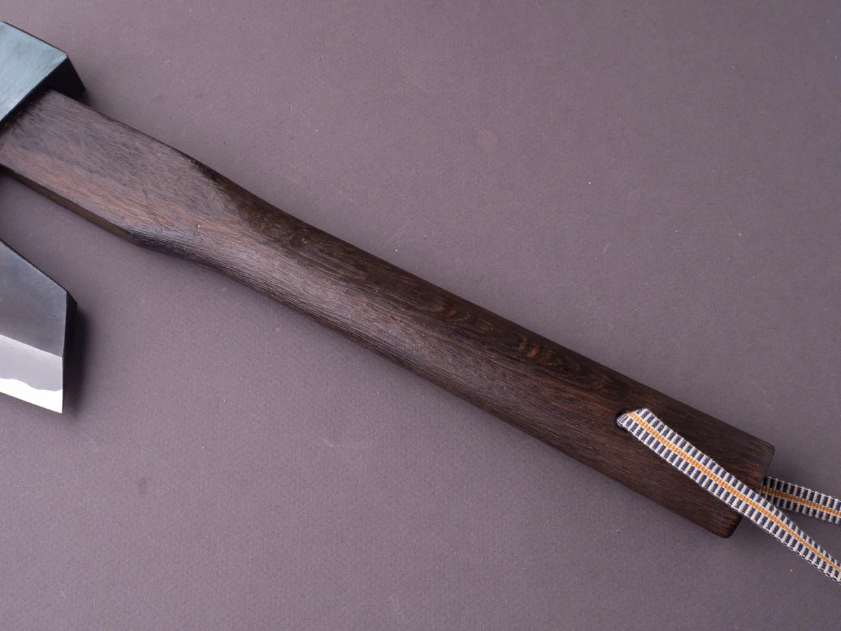 Mizuno - Warikomi Jikata Masakari Axe - 570g - Straight Burnt Oak Handle - Image 5