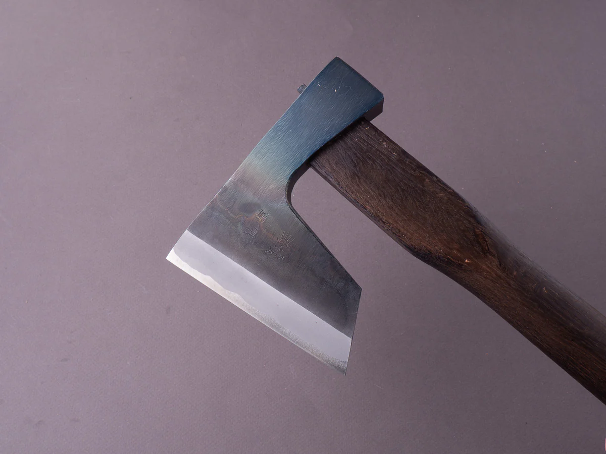 Mizuno - Warikomi Jikata Masakari Axe - 570g - Straight Burnt Oak Handle - Image 6